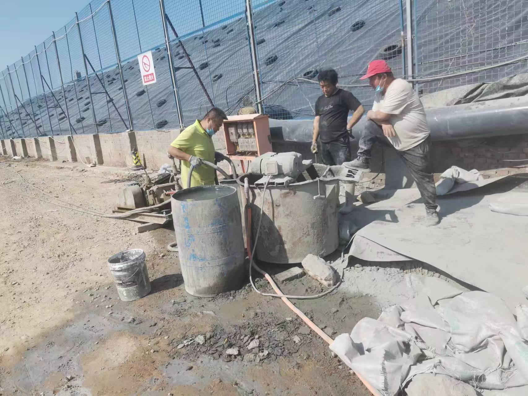 乌烈镇袖阀管注浆